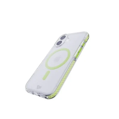 Tech21 Apple Iphone 17 Evocrystal W/Magsafe-Clear/Glow Green